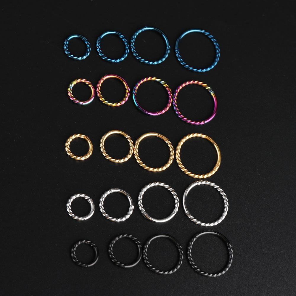 Khuyên Tai / Mũi / Môi Dạng Vòng Xoắn Thời Trang