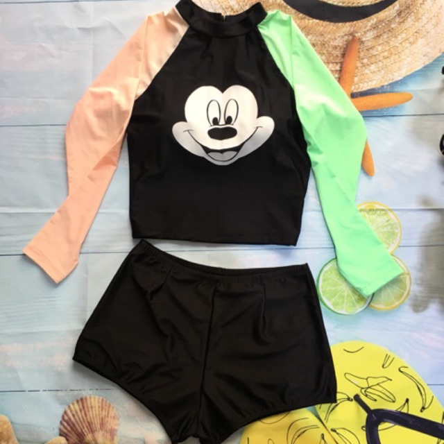 Bộ bơi tay dài chột mickey