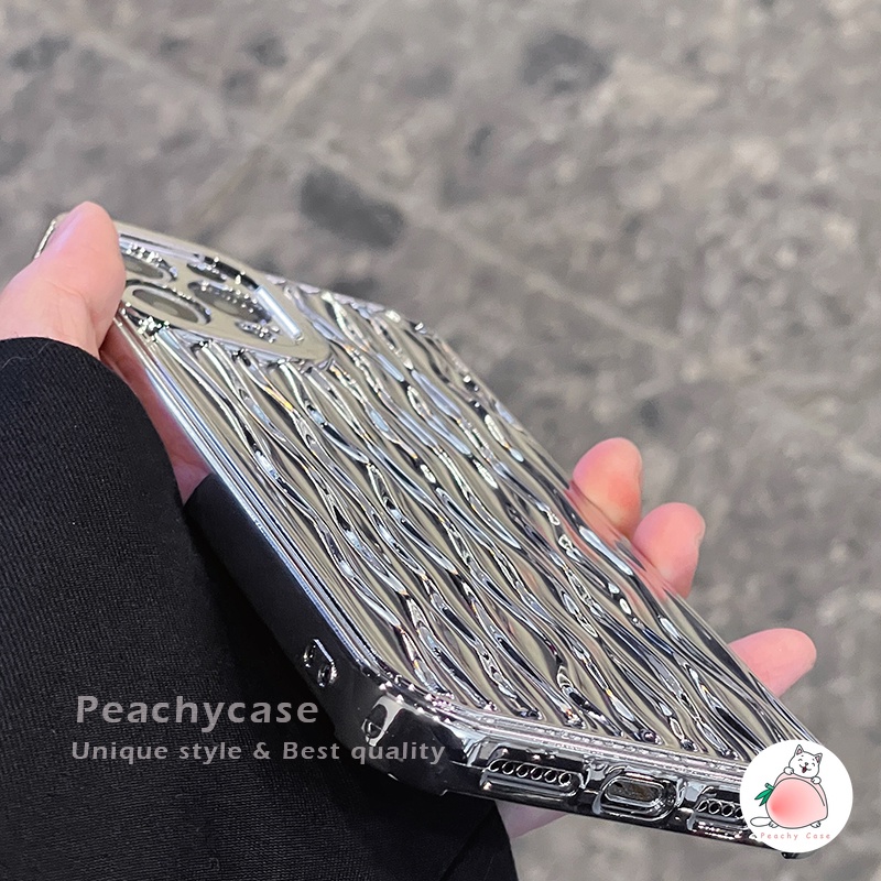 Ốp Điện Thoại TPU Mềm Mạ Điện Màu Bạc Bảo Vệ Camera Cho iPhone 14 13 Mini 12 Pro Max 11 Xr Xs Max X 12Mini