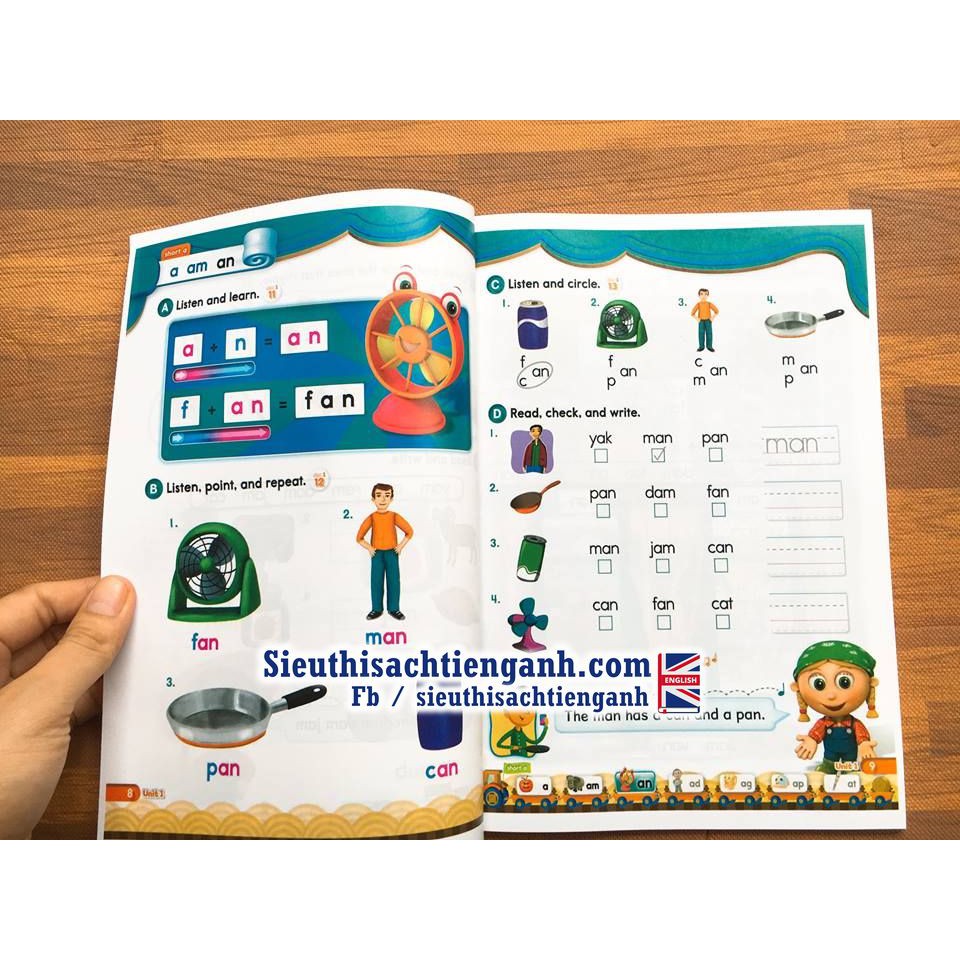 Đồ chơi - Oxford phonics 2 -SB+WB