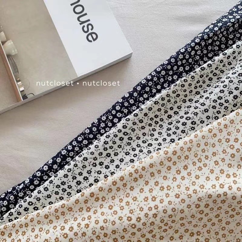 Váy hoa nhí cổ vuông dây đai eo tôn dáng Ulzzang style🌸 VKE9177 Hàng Quảng Châu | BigBuy360 - bigbuy360.vn