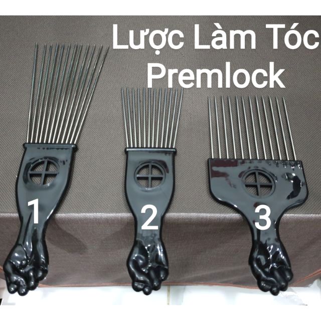 Lược Premlock, Lược Thép Chải Tóc Premlock, Lược Thép Làm Tóc Châu Phi.(Ảnh thật)