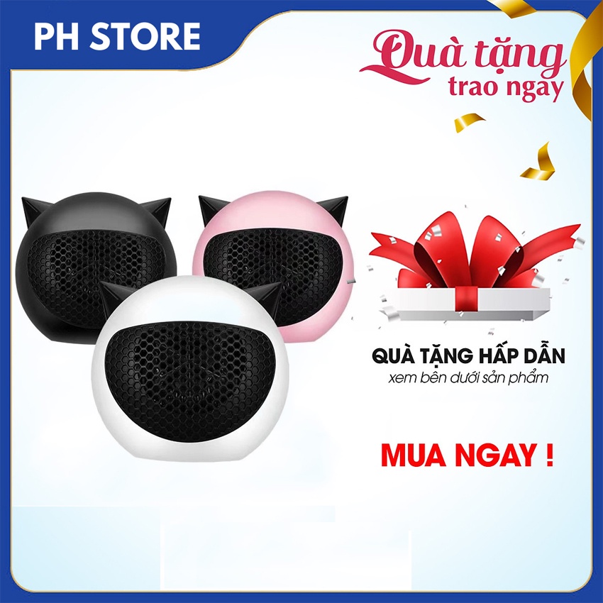 ❌FREESHIP❌ Quạt Sưởi Mini Hình Thú Công Suất 500W Siêu Rẻ + Siêu Tiện Lợi,Phù Hợp Với Không Gian Gia Đình Và Văn Phòng.