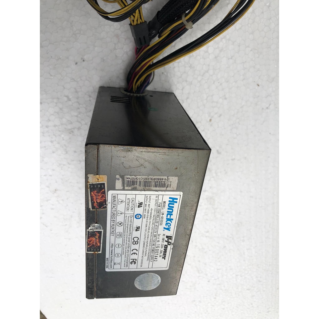 Bộ nguồn máy tính PC HUNKEY LW 6500HG Công suất thật