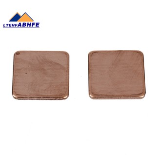 2 tấm tản nhiệt bằng đồng Shim cho CPU của máy tính xách tay 1.2mm
