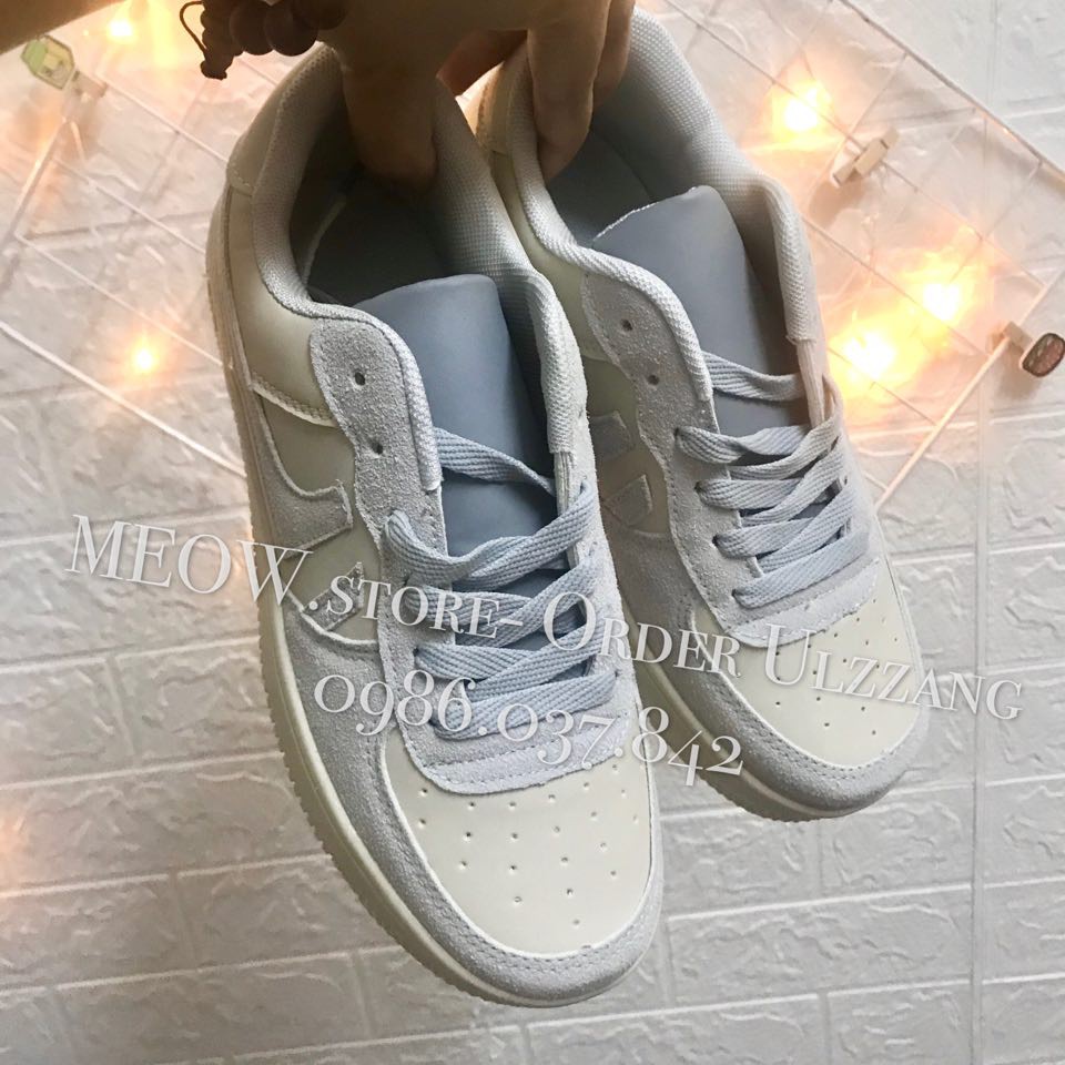 - Giày thể thao Taobao vạch hot viền tím nhạt phong cách ulzzang siêu êm chân kèm ảnh thật
