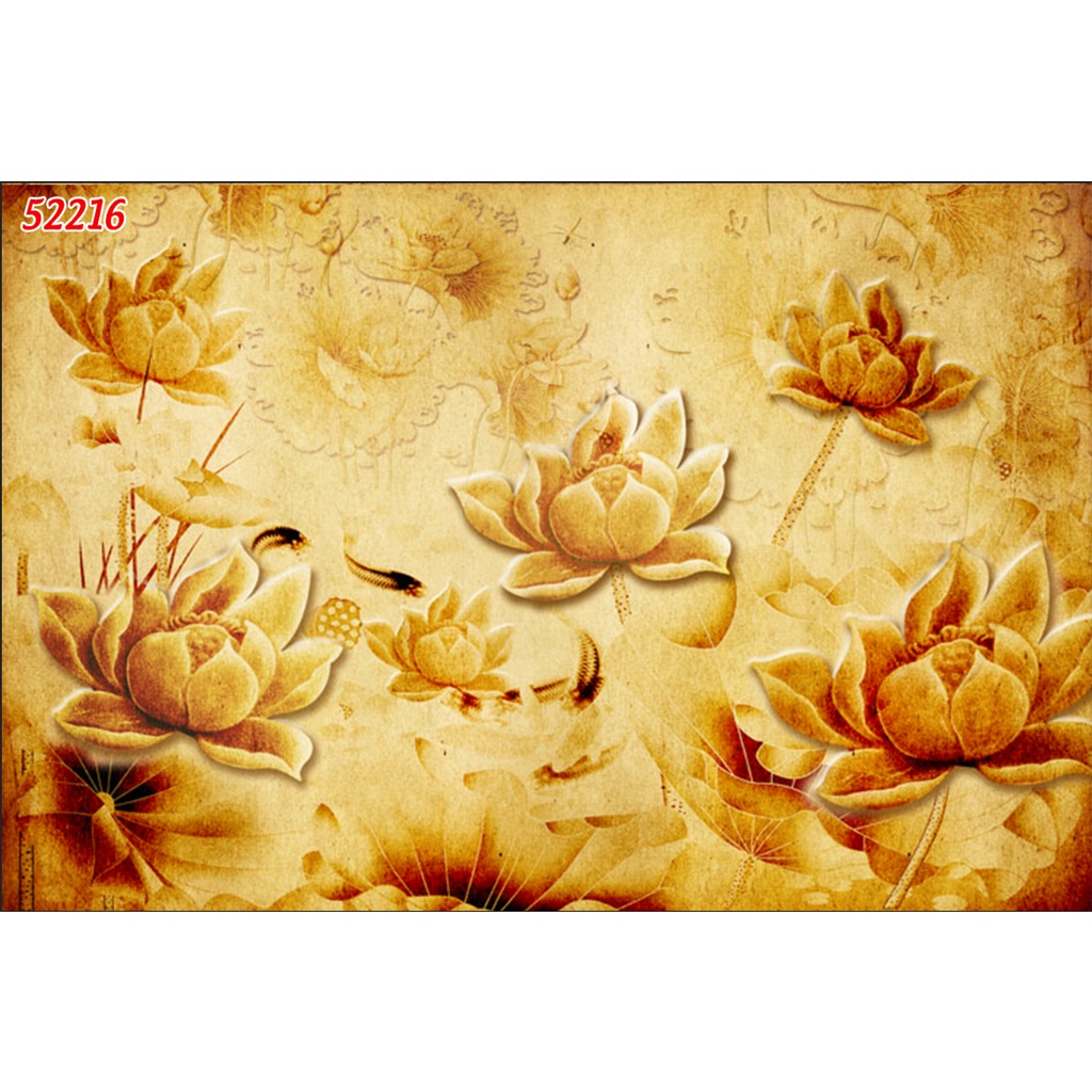 Tranh dán phòng thờ, bàn thờ trúc chỉ 3D 5D không thấm nước, không lo trôi màu