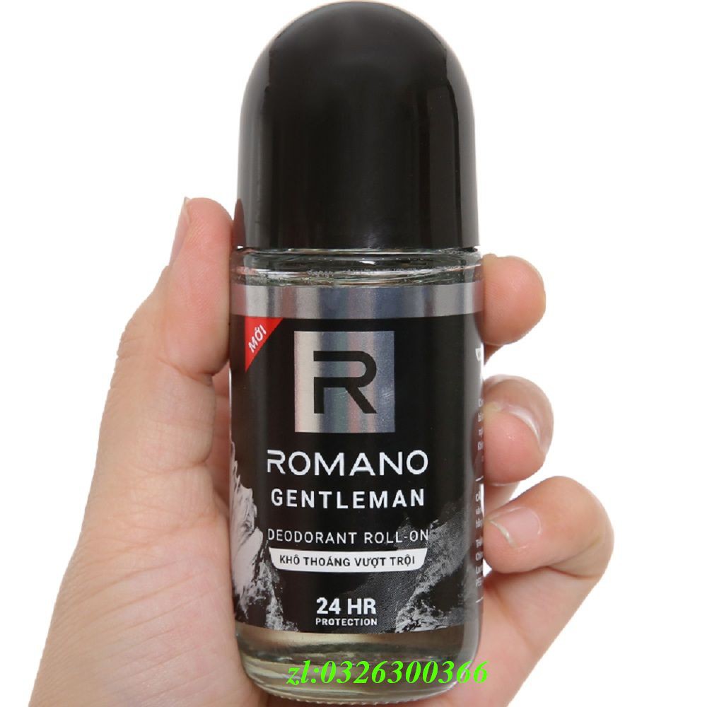 Lăn Khử Mùi 50Ml Romano Gentleman Chính Hãng.