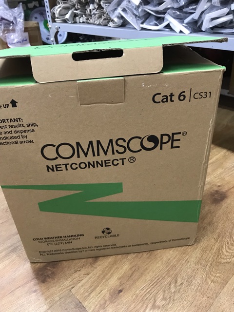 Cáp mạng AMP cat6 chính hãng Có CO,CQ