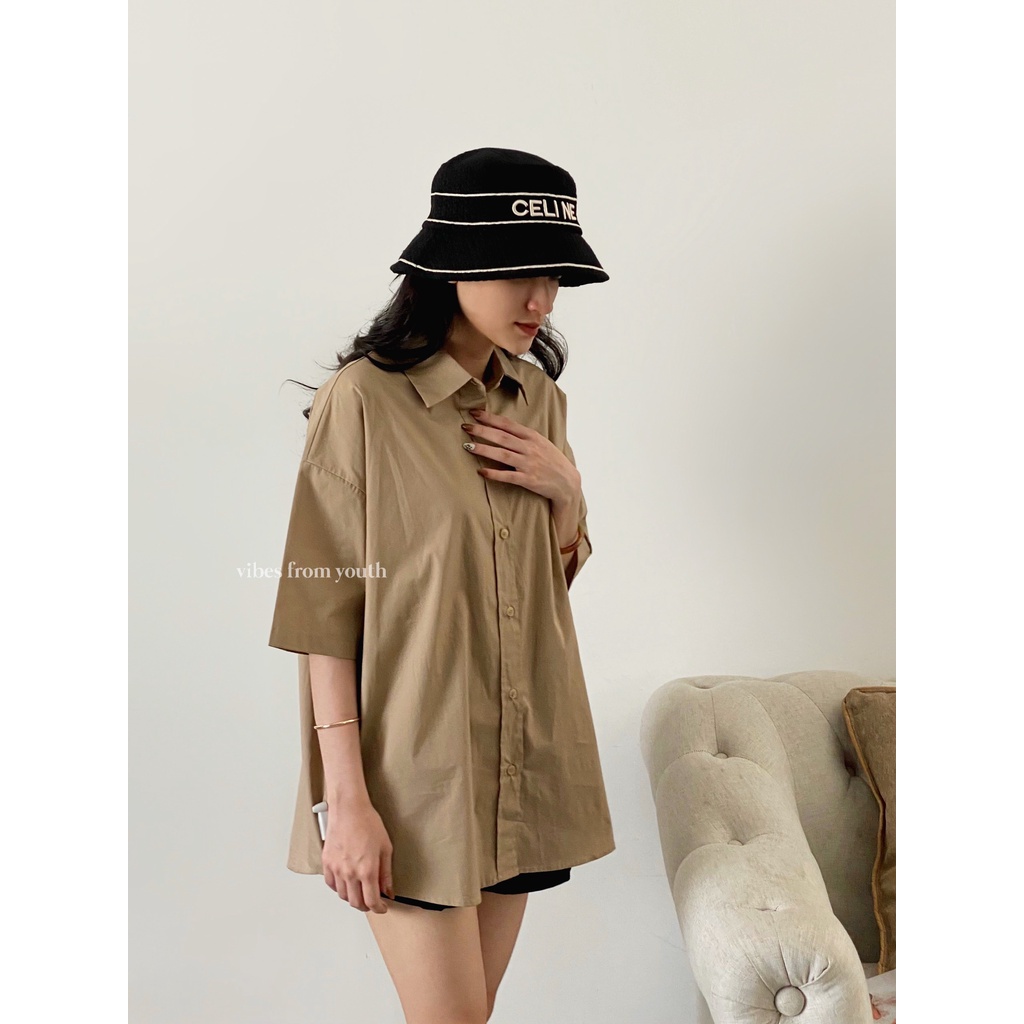 SƠ MI TAY NGẮN FORM TO_SM476