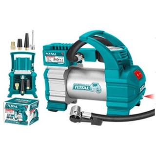 Máy bơm lốp oto total ttac1406 bơm lốp oto dùng bình acquy bơm lốp 12v