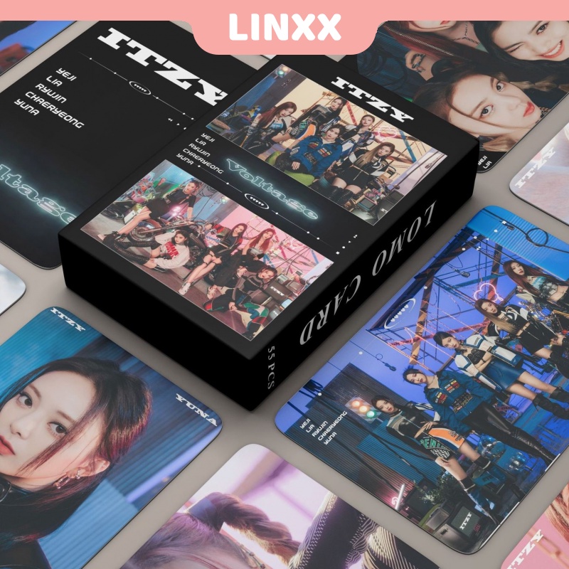 Set 55 Tấm Thẻ Ảnh Lomo Các Thành Viên Nhóm Nhạc ITZY