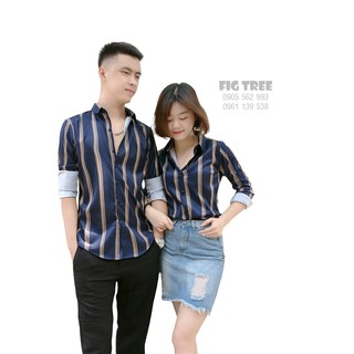 Áo sơ mi cặp figtree mã smc-152A mới( đủ size 40-90kg)