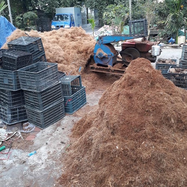 1kg Mụn & Xơ Dừa (đã xử lý) trồng rau mầm, hoa hồng, hoa lan, ươm cây, phủ đất, trộn đất tơi xốp trồng rau ăn lá ăn củ