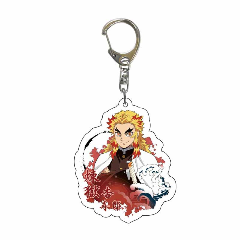 Sy2 Móc Chìa Khóa Bằng Acrylic In Họa Tiết Hoạt Hình Demon Slayer HD YS2