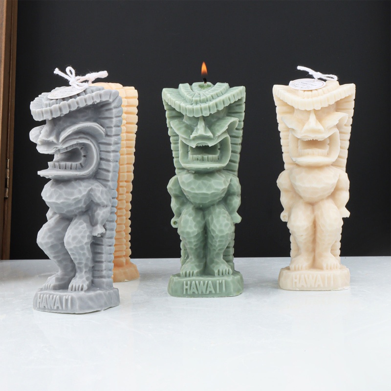 Khuôn Silicone Làm Xà Phòng / Nến Hình Điêu Khắc Thủ Công DIY