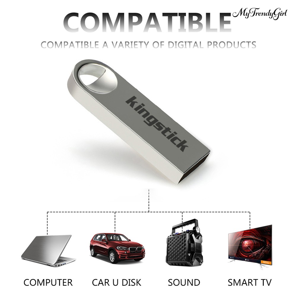 Usb Kingstick 64 / 128 / 256 / 400gb Bằng Kim Loại | BigBuy360 - bigbuy360.vn