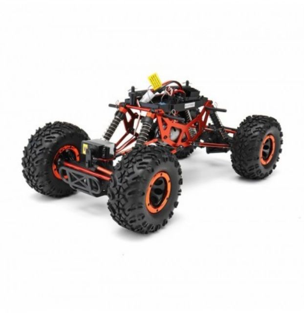 Xe điều khiển rock clawer 1/10 khung sườn kim loại chuẩn thi đấu