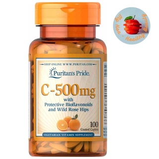 Vitamin c 500mg puritan's pride 100 viên