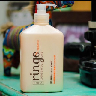 Hấp RINGO KERATIN Siêu Phục Hồi Tóc Nát 550ml