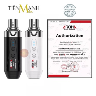 Aroma arc1 bộ thu phát tín hiệu không dây dùng cho mic - microphone pin sạc relay