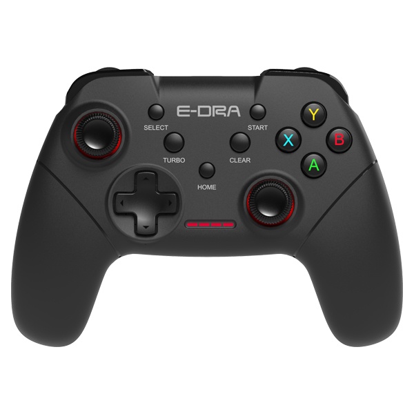 Tay cầm chơi game không dây E-DRA EGP7602 Wireless Gaming dành cho PC / Android Smart TV/ PS3