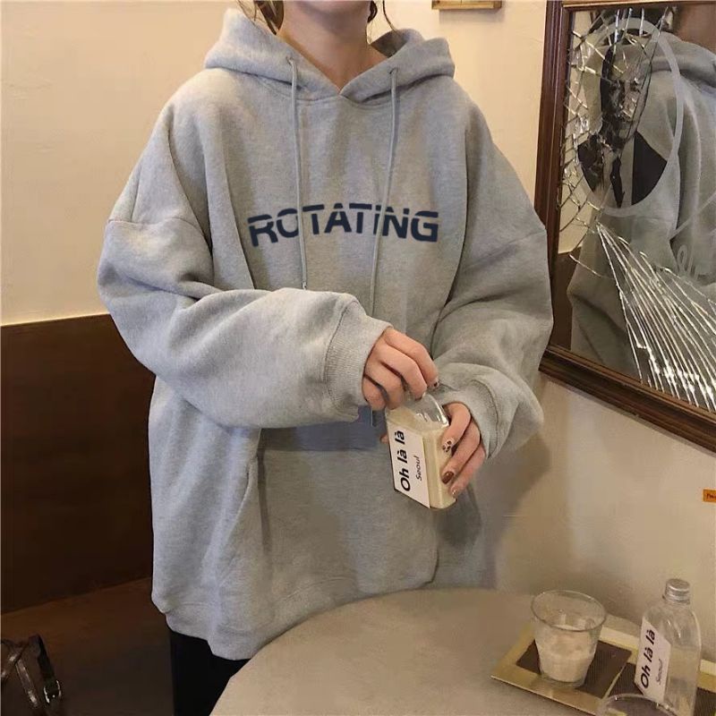 (sẵn xám xl,xxl) Hoodie nỉ 5 màu hàng Quảng Châu