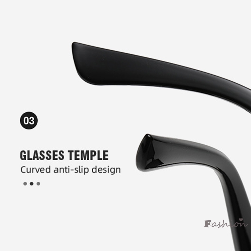 Kính Chống Nắng Nửa Vòng Tròng Oversize In Logo NY Thời Trang Cho Nam Và Nữ