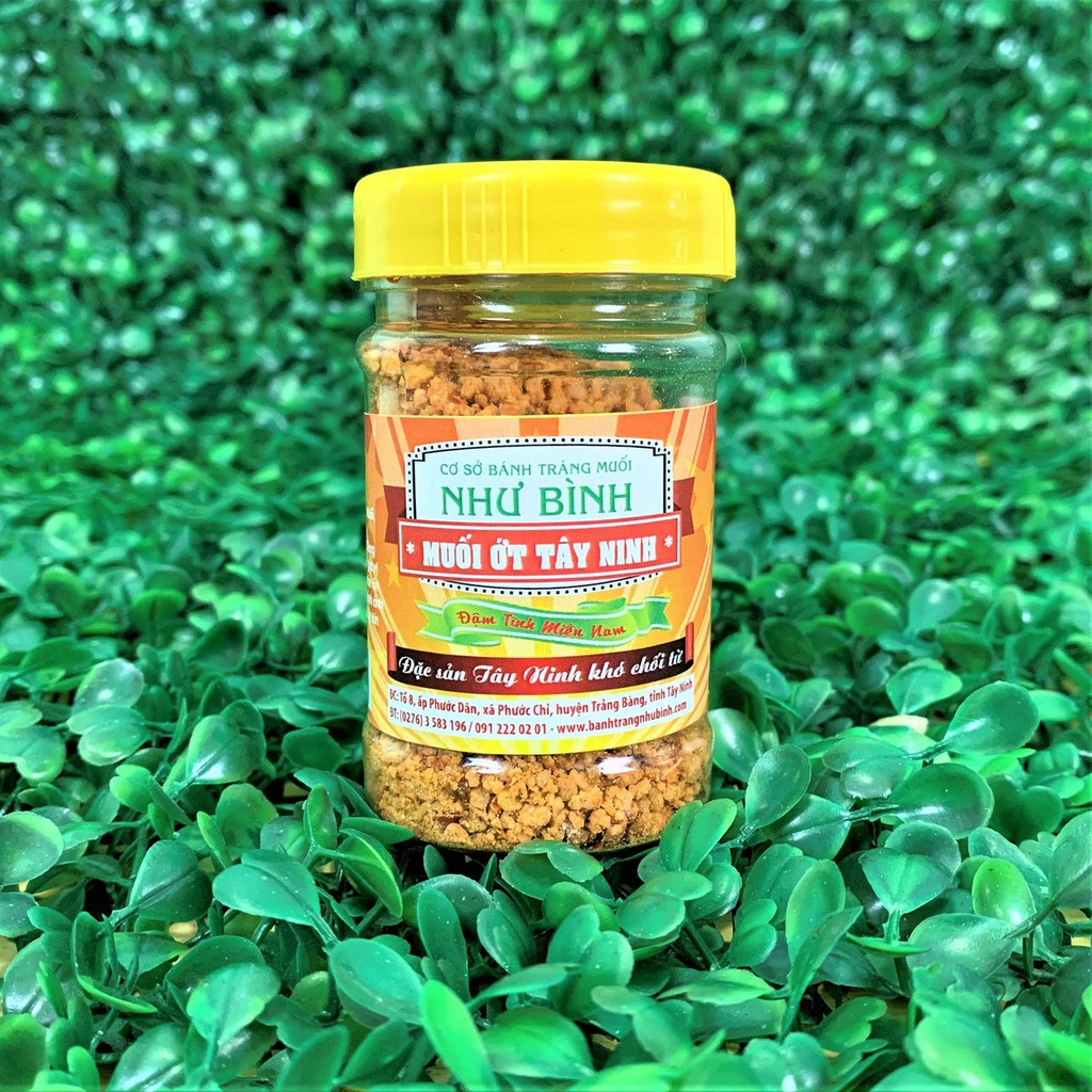 Muối Ớt Tây Ninh HẠT TO Như Bình (Hộp 80gr)