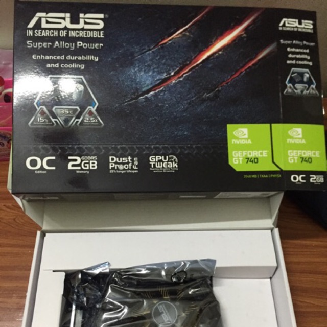 SP đã hết hàng. CARD CHƠI GAME ASUS GT 740 OC 2GB D5 CHÍNH HÃNG (Mới) | BigBuy360 - bigbuy360.vn