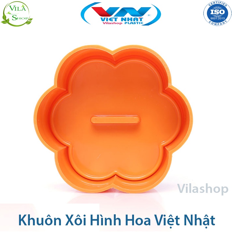 [ 3 Phân Loại ] Khuôn Xôi, Bộ Khuôn Làm Xôi, Làm Bánh Hình Hoa - Hình Chữ Việt Nhật, Hạt Nhựa PP Chịu Nhiệt, Không Mùi