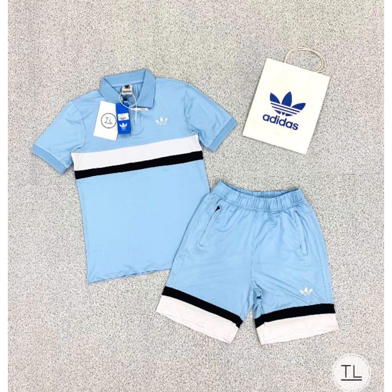 Set quần áo polo ngắn thời trang nam ADIDAS | BigBuy360 - bigbuy360.vn