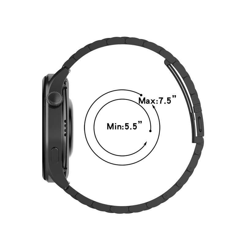 Dây Đeo Kim Loại Cho Đồng Hồ Thông Minh xiaomi Kieslect K11 xiaomi IMILAB W12 KW66
