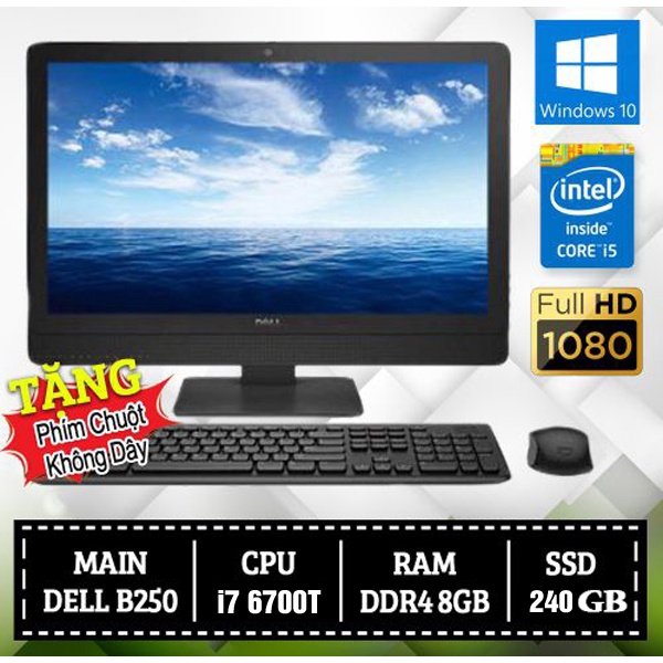 MÁY BỘ VI TÍNH All IN ONE DELL 3050 (CPU CORE I7 6700T/ RAM 8GB) | BigBuy360 - bigbuy360.vn