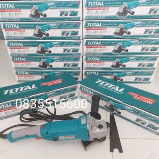 MÁY MÀI GÓC CẦM TAY 125MM 1010W TOTAL TG1121256-3 [CHÍNH HÃNG] MÁY CẮT CẦM TAY CÓ CHỈNH TỐC ĐỘ [RẺ]