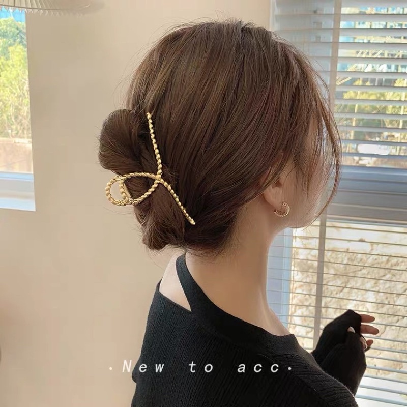 Kẹp tóc kim loại cỡ lớn phong cách hàn quốc xinh cho nữ KT14 Shela.accessories