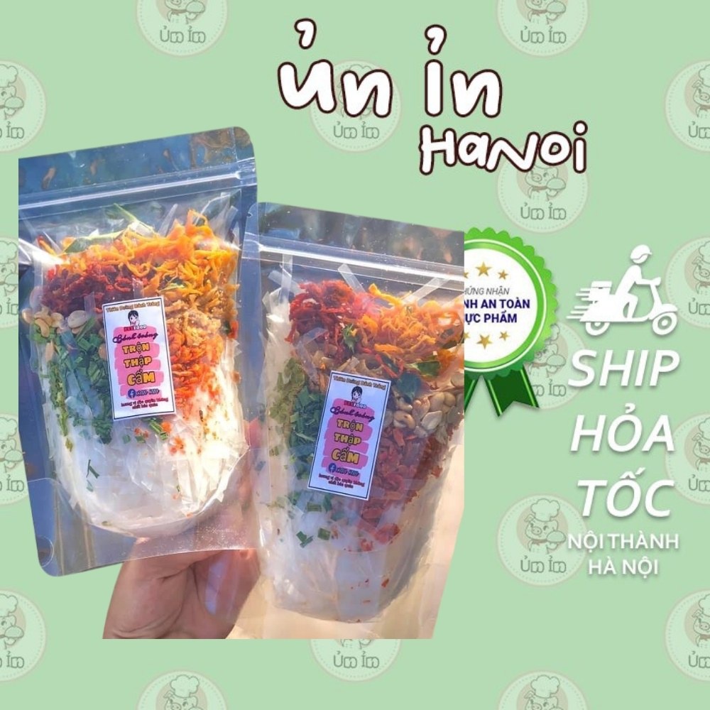 Bánh Tráng Trộn Đặc Biệt UNIN Bánh Tráng Đầy Đủ Topping Bản Giới Hạn Siêu Hấp Dẫn- Ăn vặt ngon