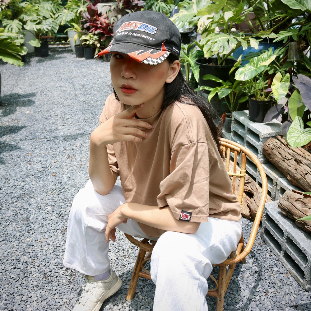 Áo thun Raw trơn basic vải thun cotton thoáng mát 4 chiều ArrowShop