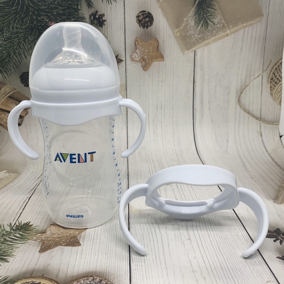 Tay cầm bình sữa Avent Natural cổ rộng