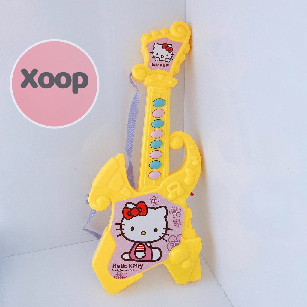 Đồ Chơi Đàn Ghi Ta Họa Tiết Hello Kitty-Đô Rê Mon  Phát Sáng  Cho Bé (SP001655 ) SHOP YẾN SHOP KIDSS