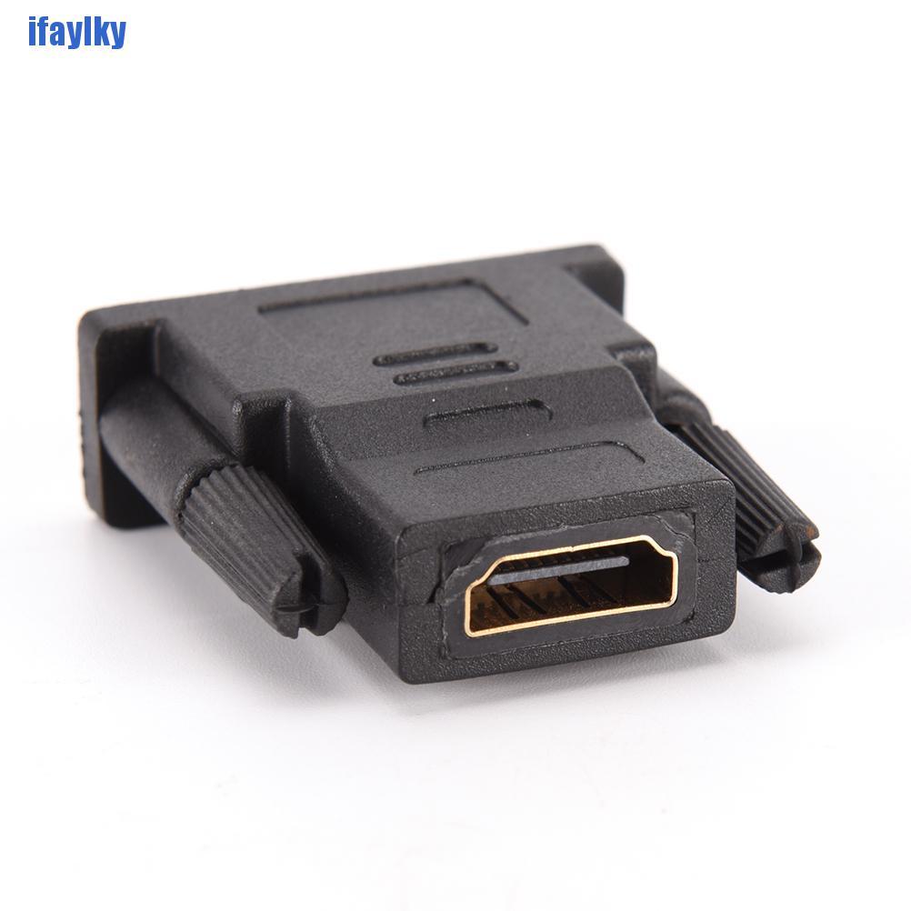 Đầu Chuyển Đổi Dvi-D 24 + 1 Dual Link Male Sang Hdmi Female