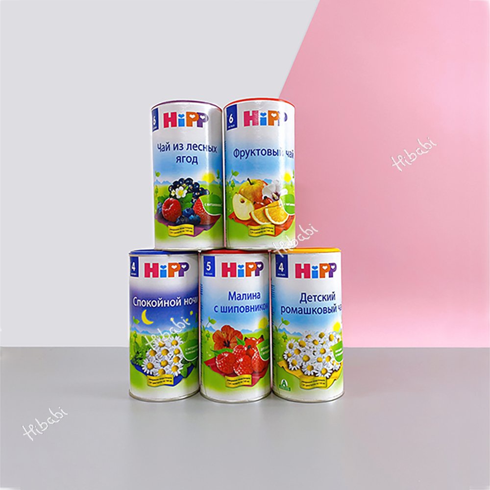 Trà Hoa quả Hipp Nga cho bé 4M+ hộp 200gr (Date 011/2022)