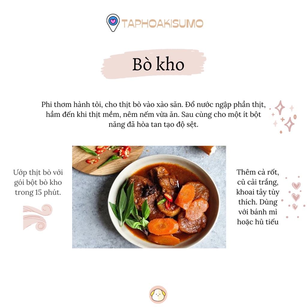 Bột bò kho Ông Chà Và 28 gram