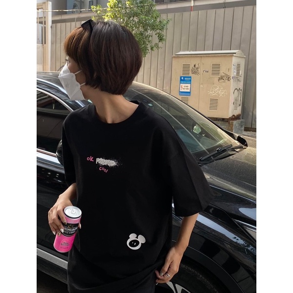 Áo Thun POPPOP BUBBLE LOGO SPACE