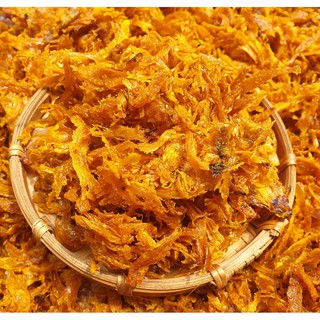 KHÔ MỰC XÉ SỢI TẨM VỊ BÌNH ĐỊNH LON 300GRAM