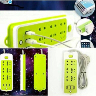 ✅ (CHÍNH HÃNG)Ổ Cắm Điện Đa Năng Có 3 Cổng Sạc USB