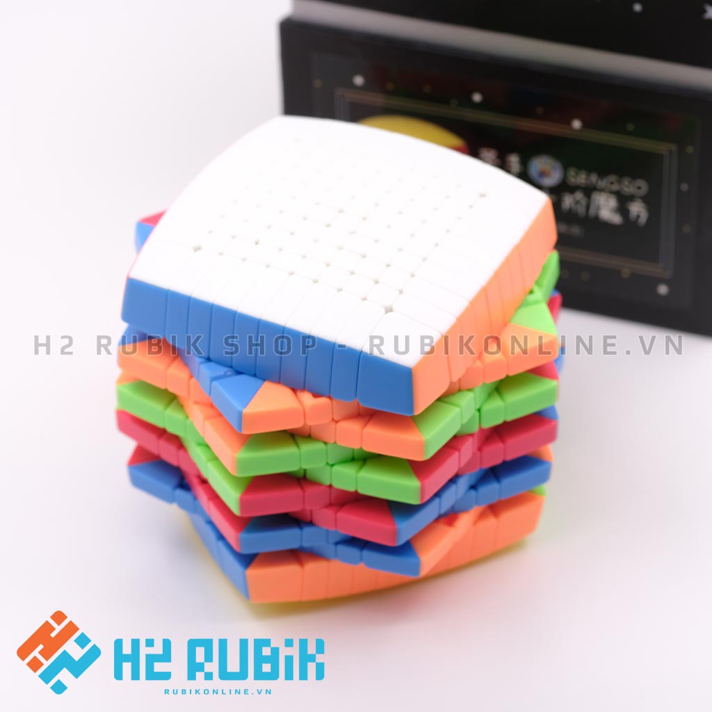 Rubik 10x10 ShengShou SengSo 10x10 - Rubik cao cấp 10 tầng siêu xịn