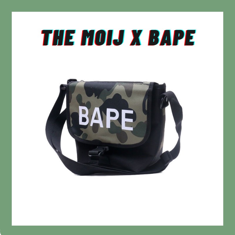 Túi đeo chéo Bape Camo 2020 -  A BATHING APE 2020 AUTUMN MAGAZINE MOOK BAPE SHOULDER BAG