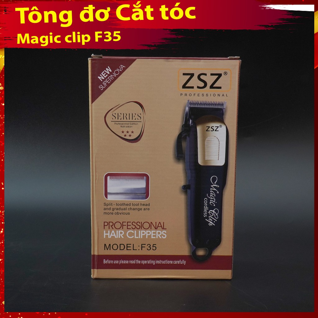 Tông Đơ Lưỡi Kép Barber Cao Cấp F35 Chuyên Fade