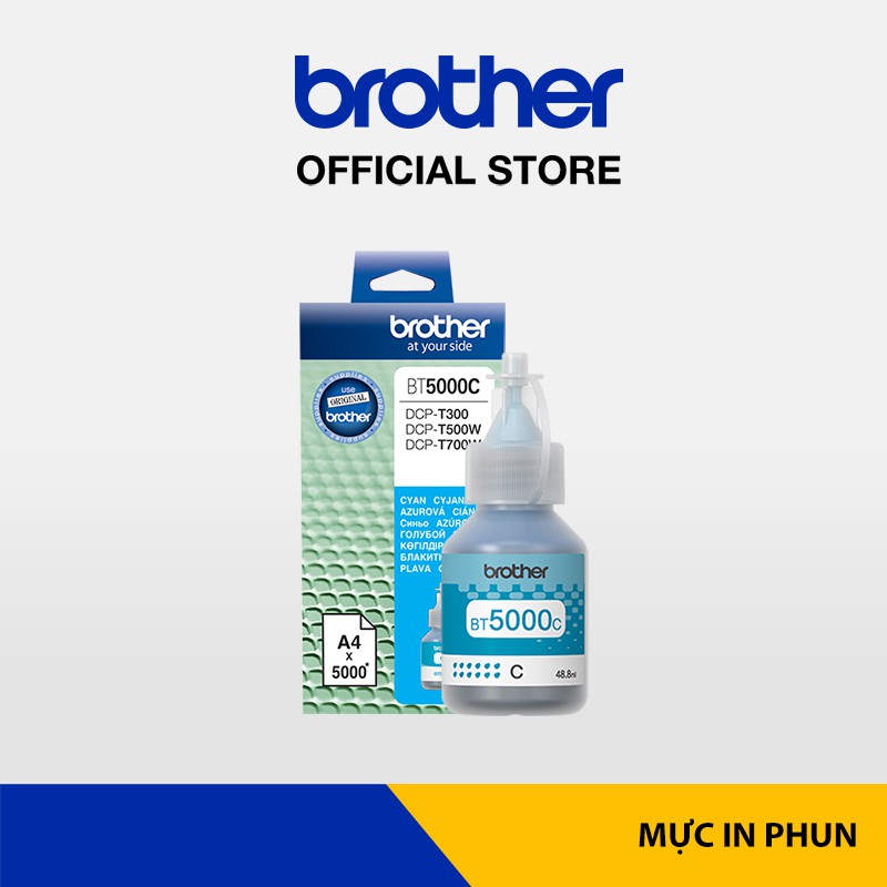 Bộ mực in phun Brother BT5000C/Y/M